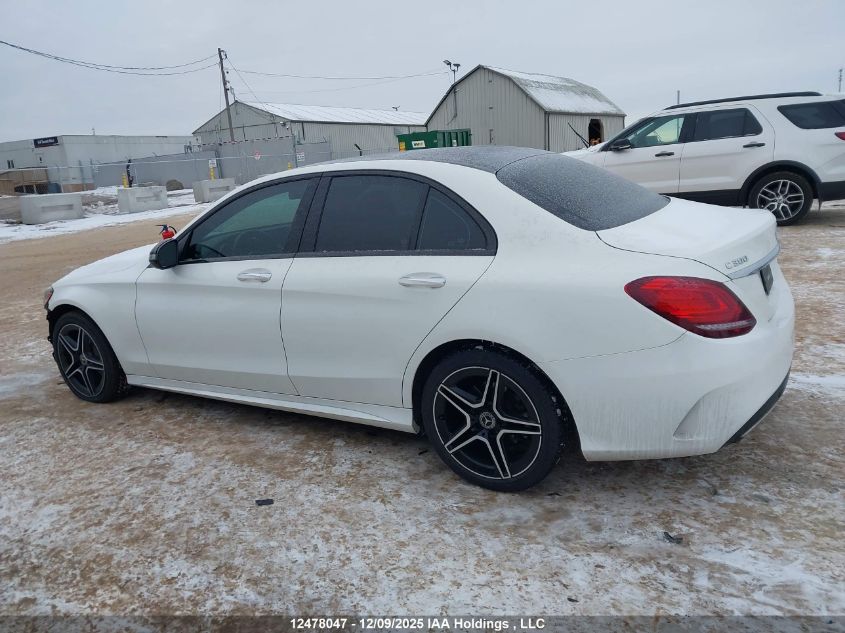 2020 Mercedes-Benz C 300 4Matic VIN: 55SWF8EB7LU332541 Lot: 12478047
