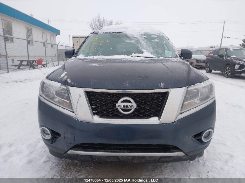 2015 Nissan Pathfinder S/Sv/Sl/Platinum VIN: 5N1AR2MM1FC702446 Lot: 12478064