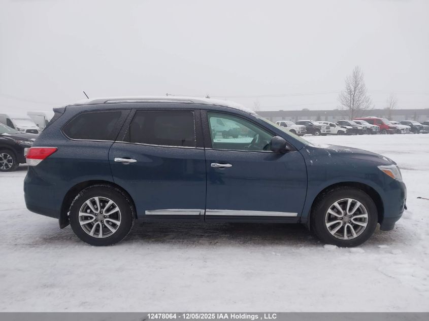 2015 Nissan Pathfinder S/Sv/Sl/Platinum VIN: 5N1AR2MM1FC702446 Lot: 12478064