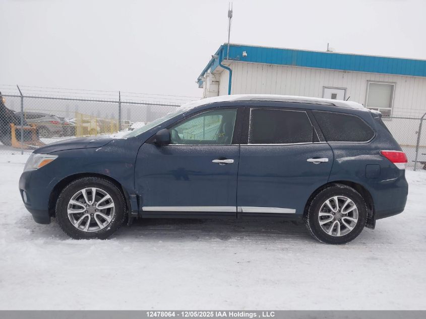 2015 Nissan Pathfinder S/Sv/Sl/Platinum VIN: 5N1AR2MM1FC702446 Lot: 12478064