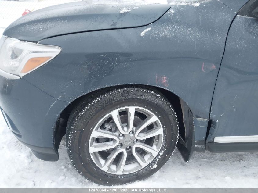 2015 Nissan Pathfinder S/Sv/Sl/Platinum VIN: 5N1AR2MM1FC702446 Lot: 12478064
