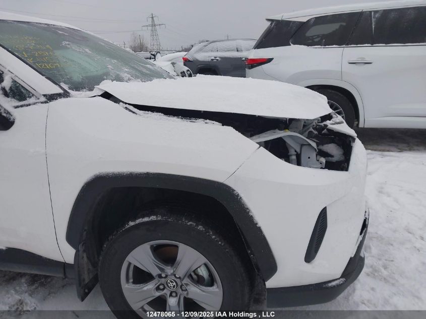 2025 Toyota Rav4 Le VIN: 2T3BWRFV5SW257460 Lot: 12478065