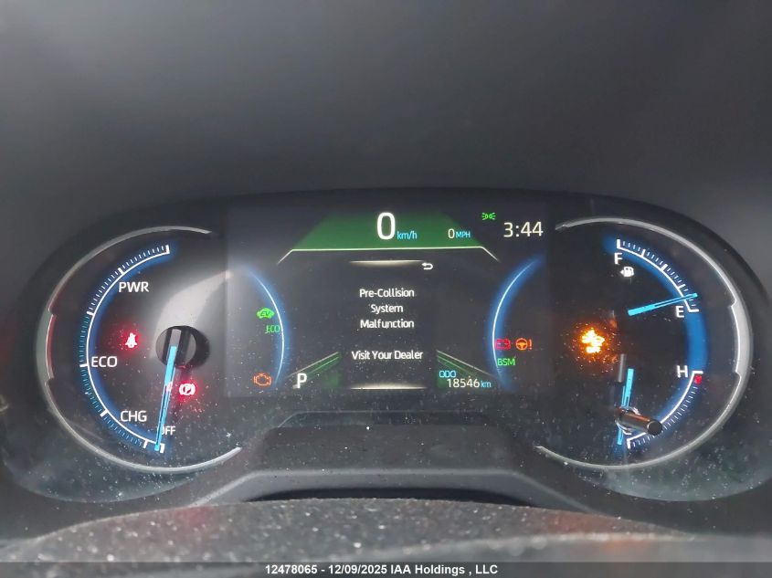 2025 Toyota Rav4 Le VIN: 2T3BWRFV5SW257460 Lot: 12478065