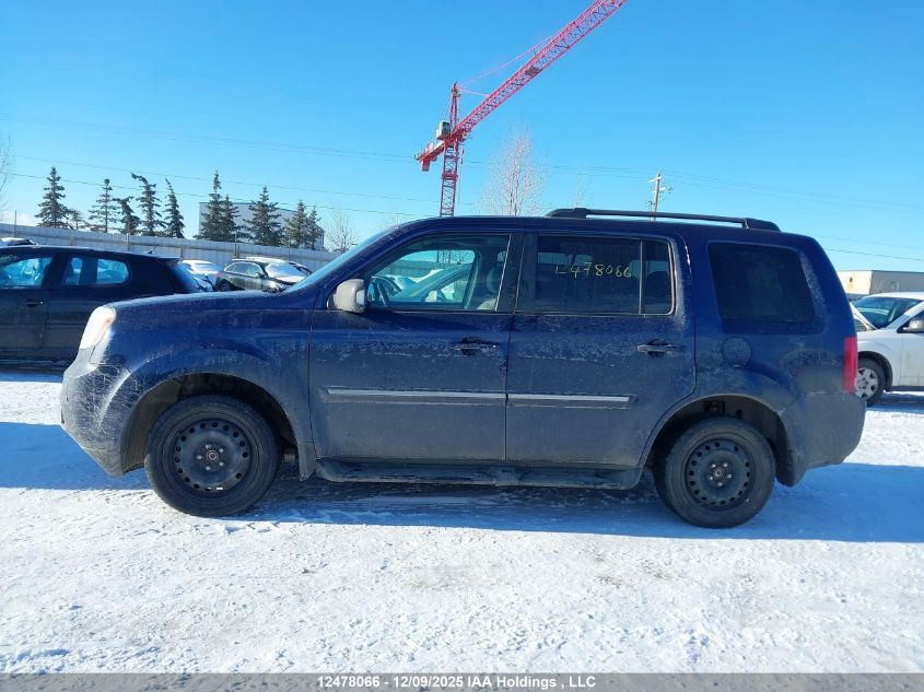 2015 Honda Pilot Touring VIN: 5FNYF4H9XFB502973 Lot: 12478066