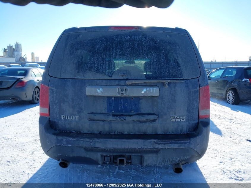 2015 Honda Pilot Touring VIN: 5FNYF4H9XFB502973 Lot: 12478066