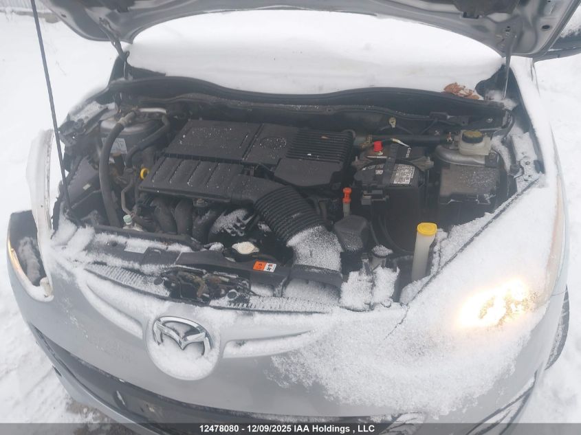 2011 Mazda Mazda2 Gs/Gx VIN: JM1DE1HY6B0110878 Lot: 12478080