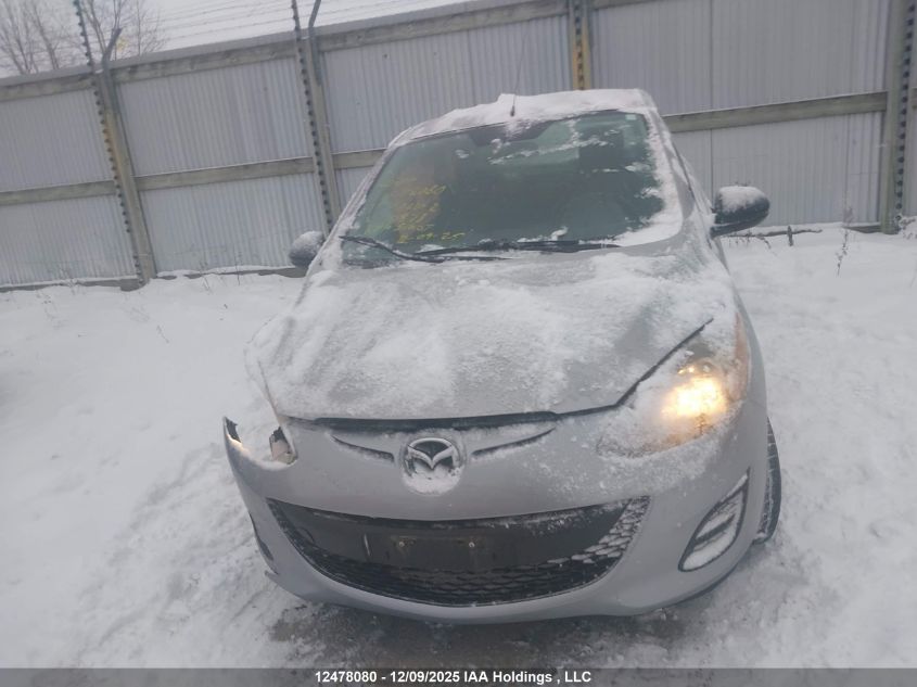 2011 Mazda Mazda2 Gs/Gx VIN: JM1DE1HY6B0110878 Lot: 12478080