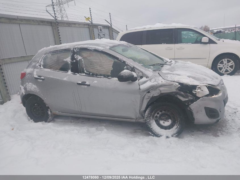 2011 Mazda Mazda2 Gs/Gx VIN: JM1DE1HY6B0110878 Lot: 12478080