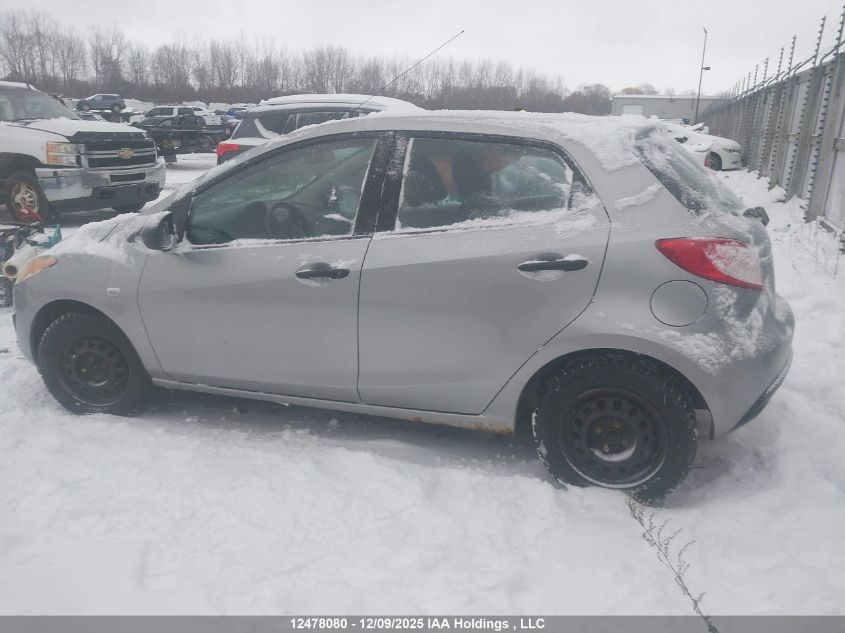 2011 Mazda Mazda2 Gs/Gx VIN: JM1DE1HY6B0110878 Lot: 12478080
