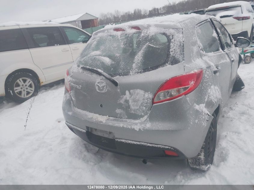 2011 Mazda Mazda2 Gs/Gx VIN: JM1DE1HY6B0110878 Lot: 12478080