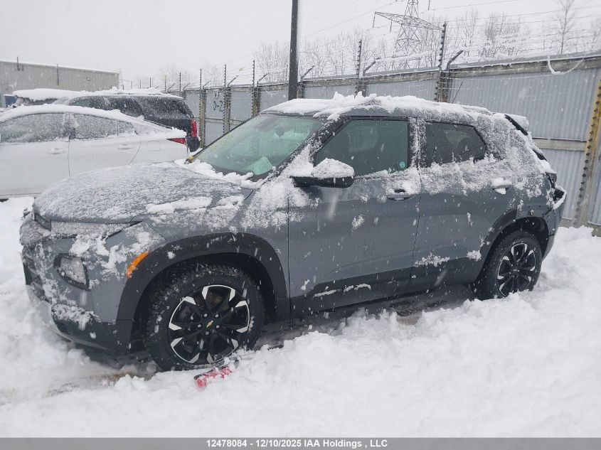 2022 Chevrolet Trailblazer VIN: KL79MPSL6NB069814 Lot: 12478084