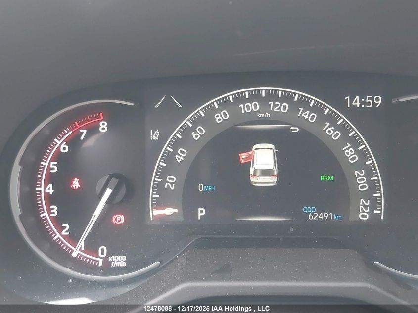 2024 Toyota Rav4 Le VIN: 2T3B1RFV7RC427537 Lot: 12478088