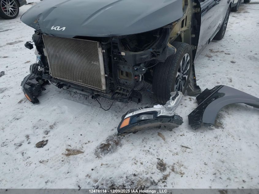 2022 Kia Carnival Ex/Ex+ VIN: KNDNC5H37N6181076 Lot: 12478114