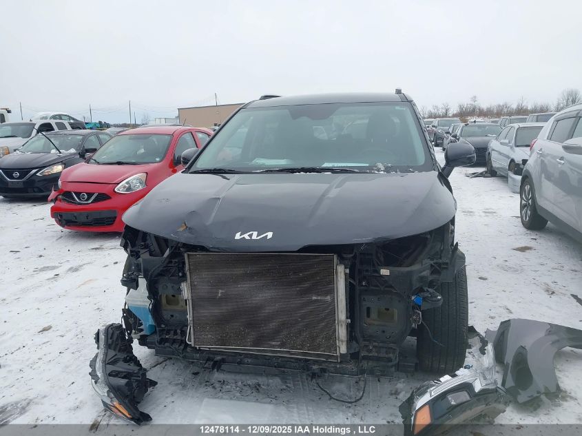 2022 Kia Carnival Ex/Ex+ VIN: KNDNC5H37N6181076 Lot: 12478114