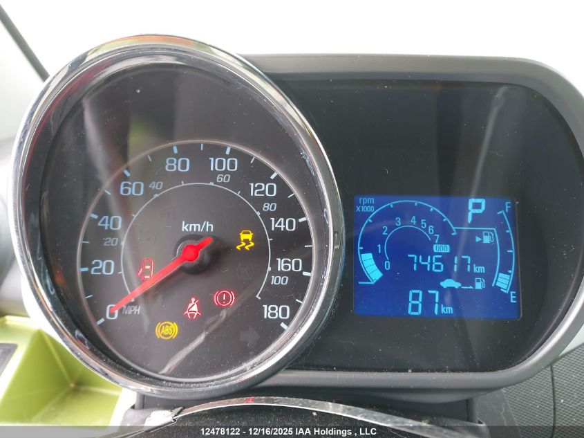 2013 Chevrolet Spark 2Lt Auto VIN: KL8CF6S97DC508893 Lot: 12478122