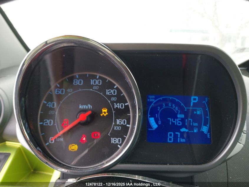 2013 Chevrolet Spark 2Lt Auto VIN: KL8CF6S97DC508893 Lot: 12478122