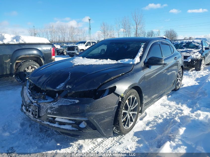2016 Acura Tlx Tech VIN: 19UUB3F50GA801355 Lot: 12478133