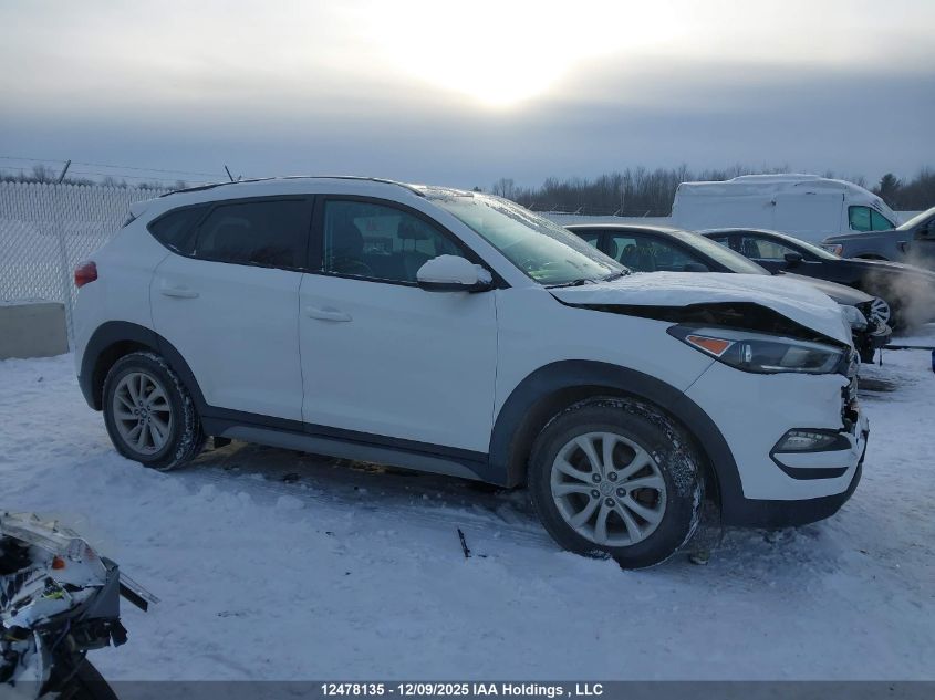 2017 Hyundai Tucson Se VIN: KM8J3CA4XHU443724 Lot: 12478135