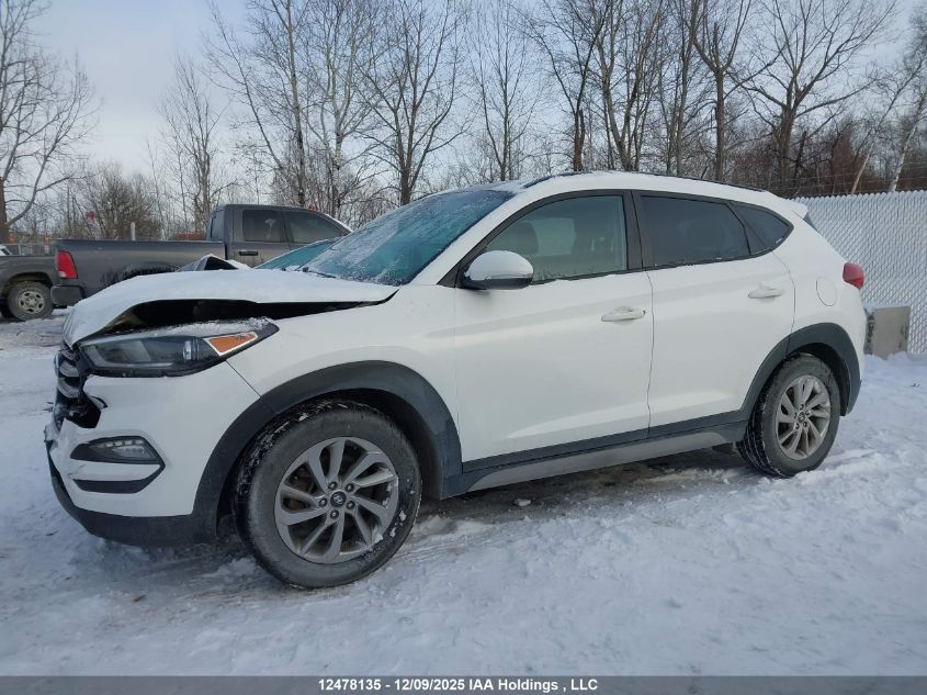 2017 Hyundai Tucson Se VIN: KM8J3CA4XHU443724 Lot: 12478135