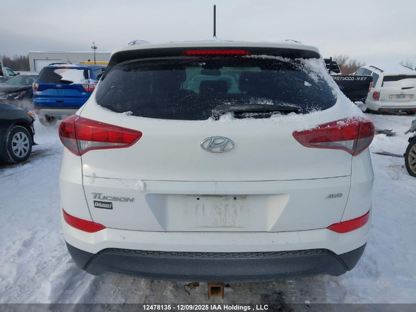 2017 Hyundai Tucson Se VIN: KM8J3CA4XHU443724 Lot: 12478135