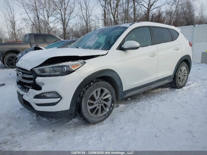 2017 Hyundai Tucson Se VIN: KM8J3CA4XHU443724 Lot: 12478135