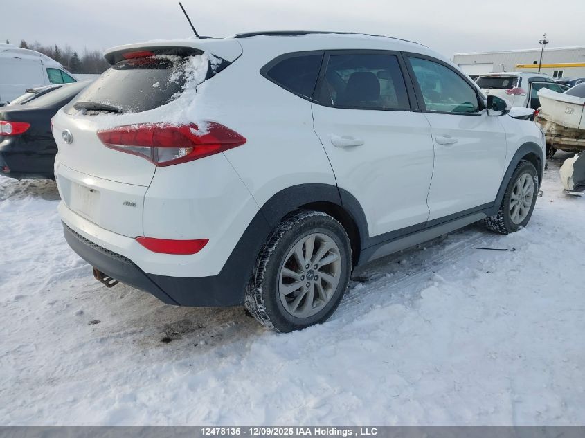 2017 Hyundai Tucson Se VIN: KM8J3CA4XHU443724 Lot: 12478135