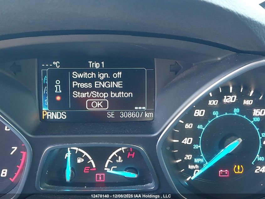 2015 Ford Escape Titanium VIN: 1FMCU9J98FUC08188 Lot: 12478140