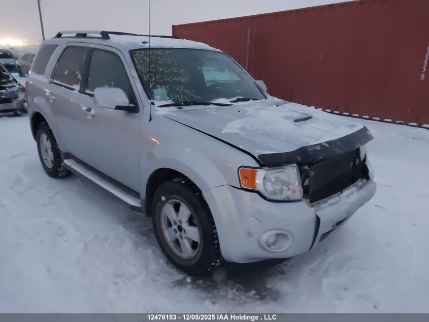 1FMCU9EG1AKC40154 2010 Ford Escape Limited auction photo 1