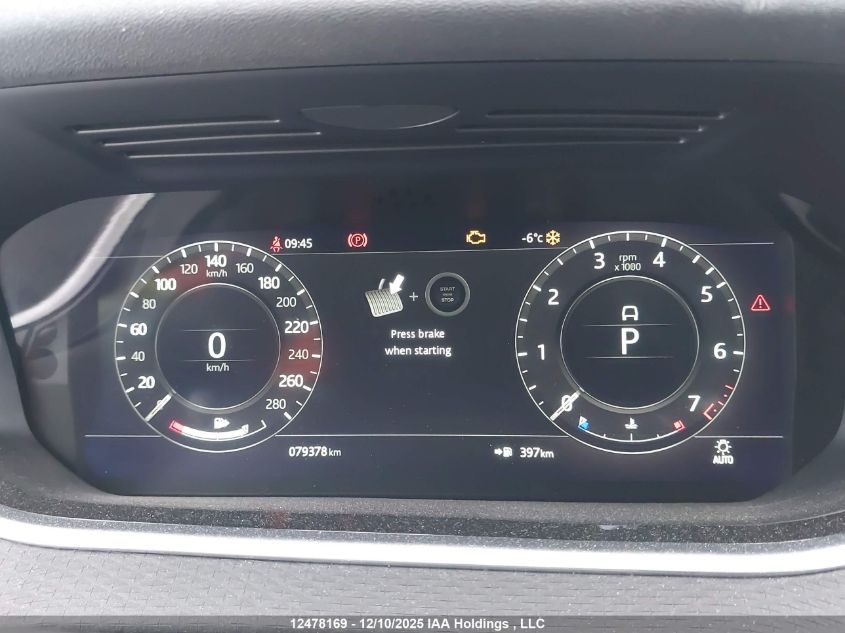 2020 Land Rover Range Rover Evoque P250 S VIN: SALZJ2FXXLH088266 Lot: 12478169