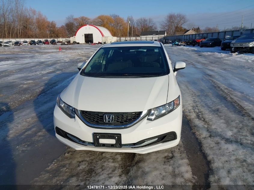 2014 Honda Civic Ex 4Dr VIN: 2HGFB2F57EH028515 Lot: 12478171