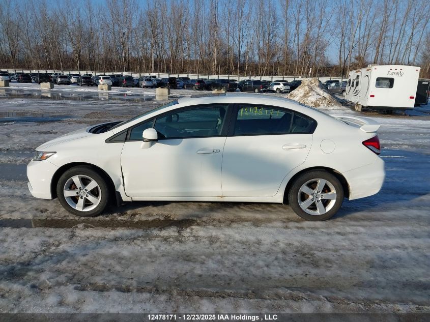 2014 Honda Civic Ex 4Dr VIN: 2HGFB2F57EH028515 Lot: 12478171