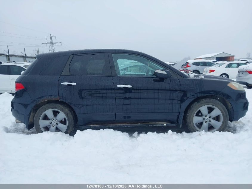 2007 Acura Rdx VIN: 5J8TB18587A802363 Lot: 12478183