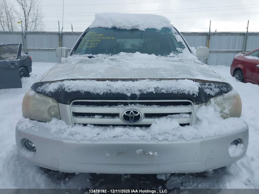 2006 Toyota Highlander Limited VIN: JTEHP21A060148896 Lot: 12478192