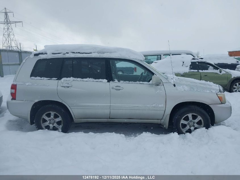 2006 Toyota Highlander Limited VIN: JTEHP21A060148896 Lot: 12478192