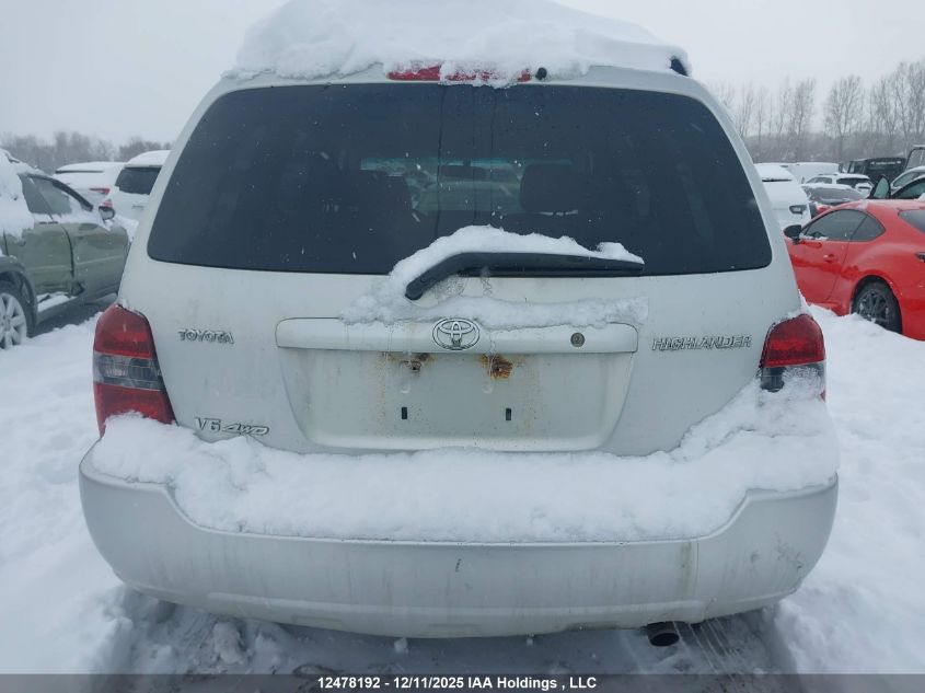 2006 Toyota Highlander Limited VIN: JTEHP21A060148896 Lot: 12478192