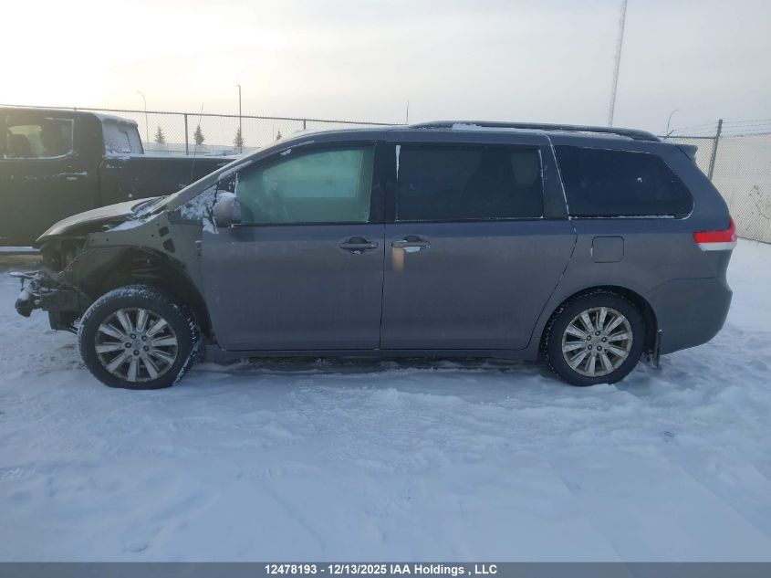 2011 Toyota Sienna Xle/Limited VIN: 5TDYK3DC5BS060455 Lot: 12478193