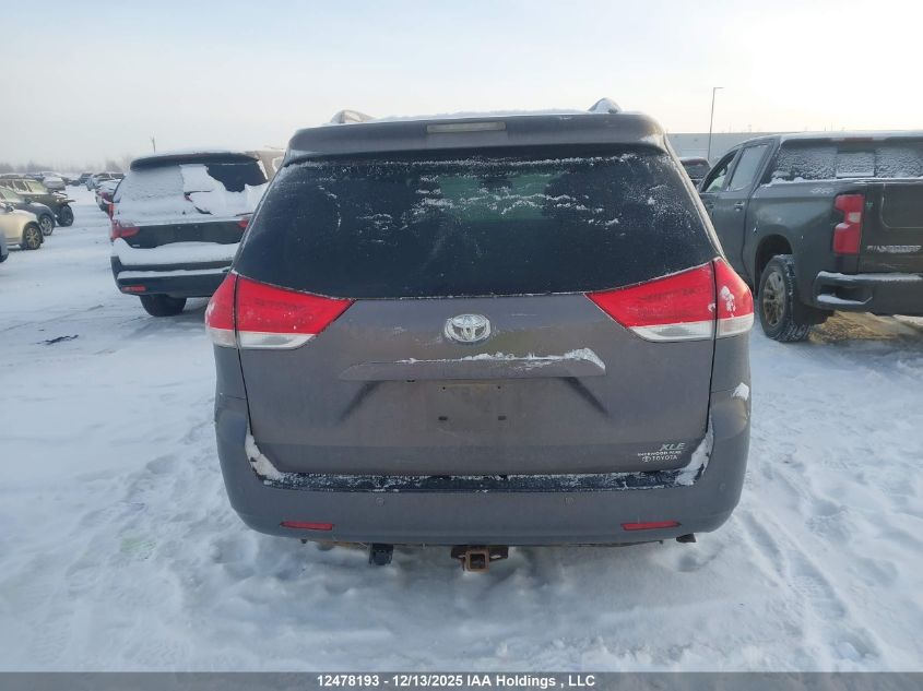 2011 Toyota Sienna Xle/Limited VIN: 5TDYK3DC5BS060455 Lot: 12478193