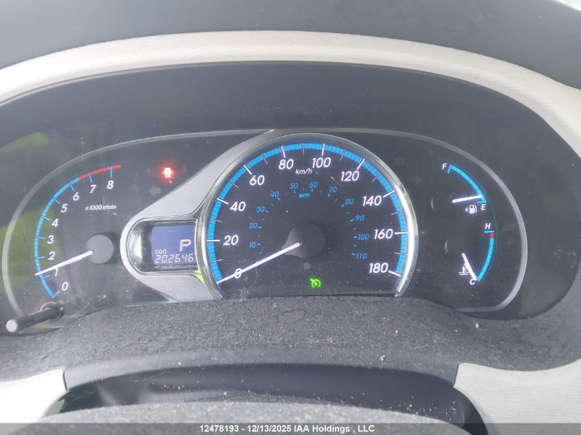 2011 Toyota Sienna Xle/Limited VIN: 5TDYK3DC5BS060455 Lot: 12478193