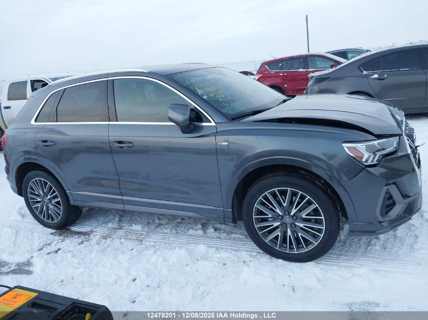 2020 Audi Q3 45 Progressiv VIN: WA1EECF37L1080545 Lot: 12478201