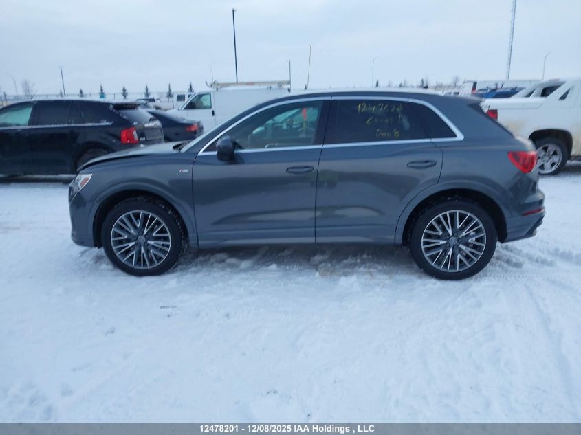 2020 Audi Q3 45 Progressiv VIN: WA1EECF37L1080545 Lot: 12478201