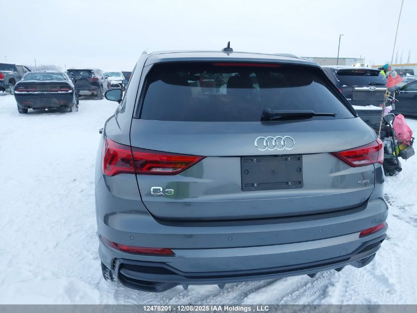 2020 Audi Q3 45 Progressiv VIN: WA1EECF37L1080545 Lot: 12478201
