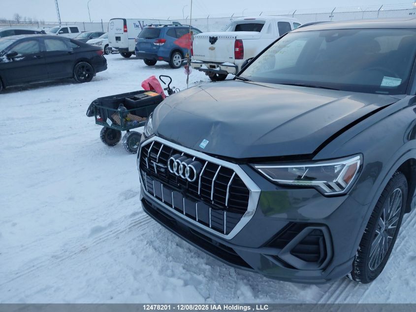 2020 Audi Q3 45 Progressiv VIN: WA1EECF37L1080545 Lot: 12478201