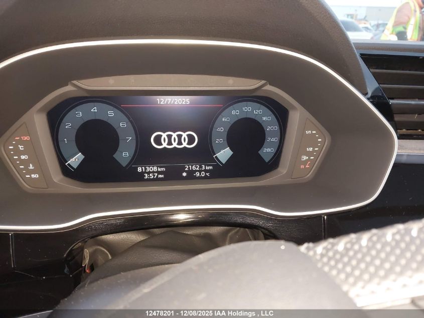 2020 Audi Q3 45 Progressiv VIN: WA1EECF37L1080545 Lot: 12478201