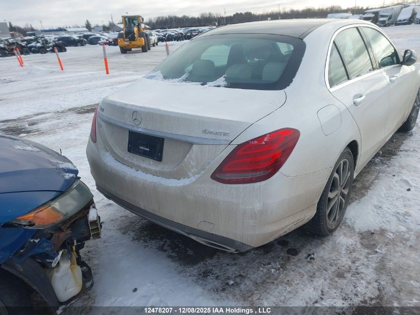 2018 Mercedes-Benz C 300 4Matic VIN: 55SWF4KB2JU276762 Lot: 12478207