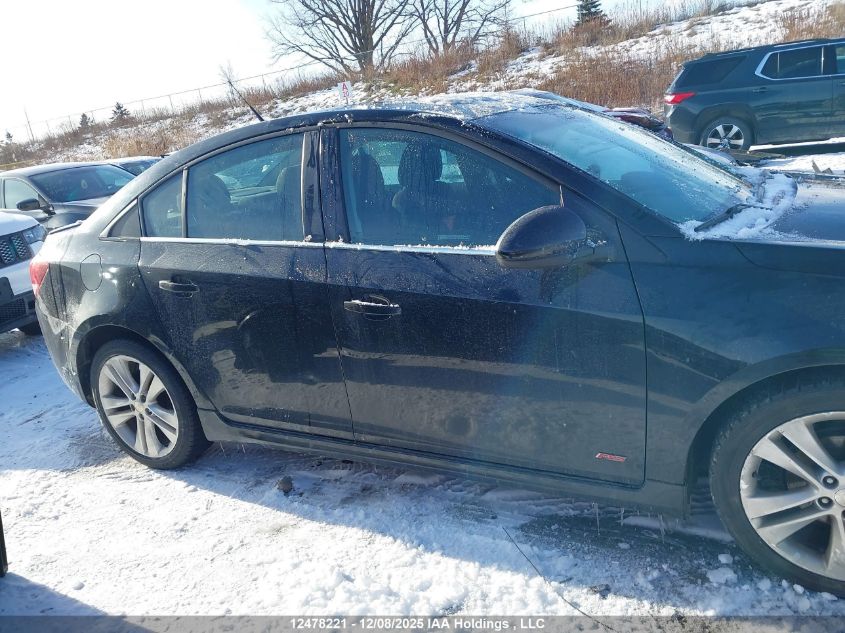 2011 Chevrolet Cruze Lt Turbo VIN: 1G1PG5S92B7170706 Lot: 12478221