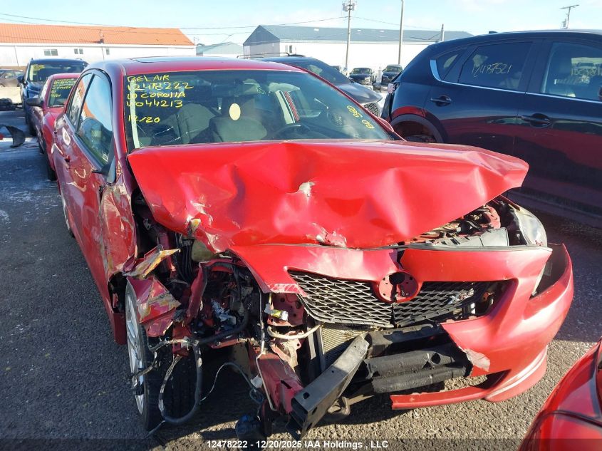 2010 Toyota Corolla VIN: 2T1BE4EE8AC044213 Lot: 12478222