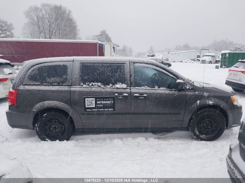 2016 Dodge Grand Caravan Se VIN: 2C4RDGBG9GR183316 Lot: 12478223