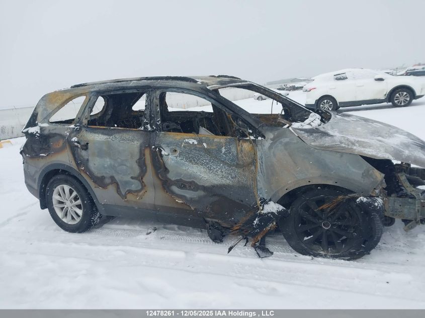 2018 Kia Sorento 2.4L Lx VIN: 5XYPGDA33JG343990 Lot: 12478261