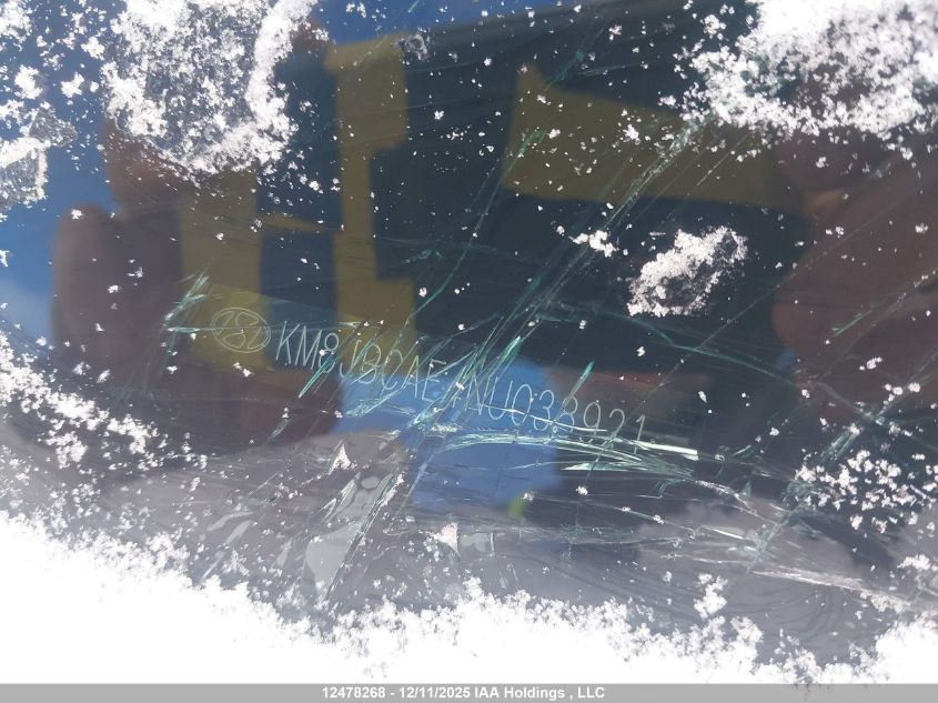 2022 Hyundai Tucson VIN: KM8JBCAE4NU038921 Lot: 12478268