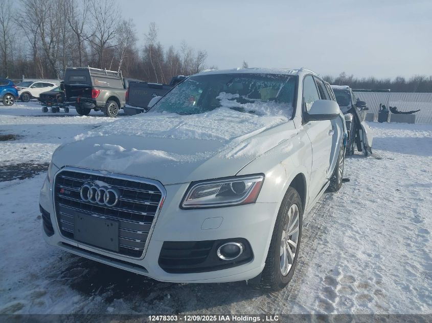 2015 Audi Q5 2.0T Technik VIN: WA1VFCFP4FA006438 Lot: 12478303